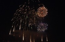 Fireworks Over Devils Lake