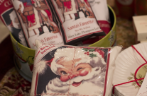 Santa cookie mix and hot cocoa! Perfect!