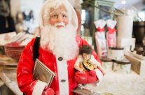 Hand Made Santas