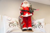 Hand Made Santas