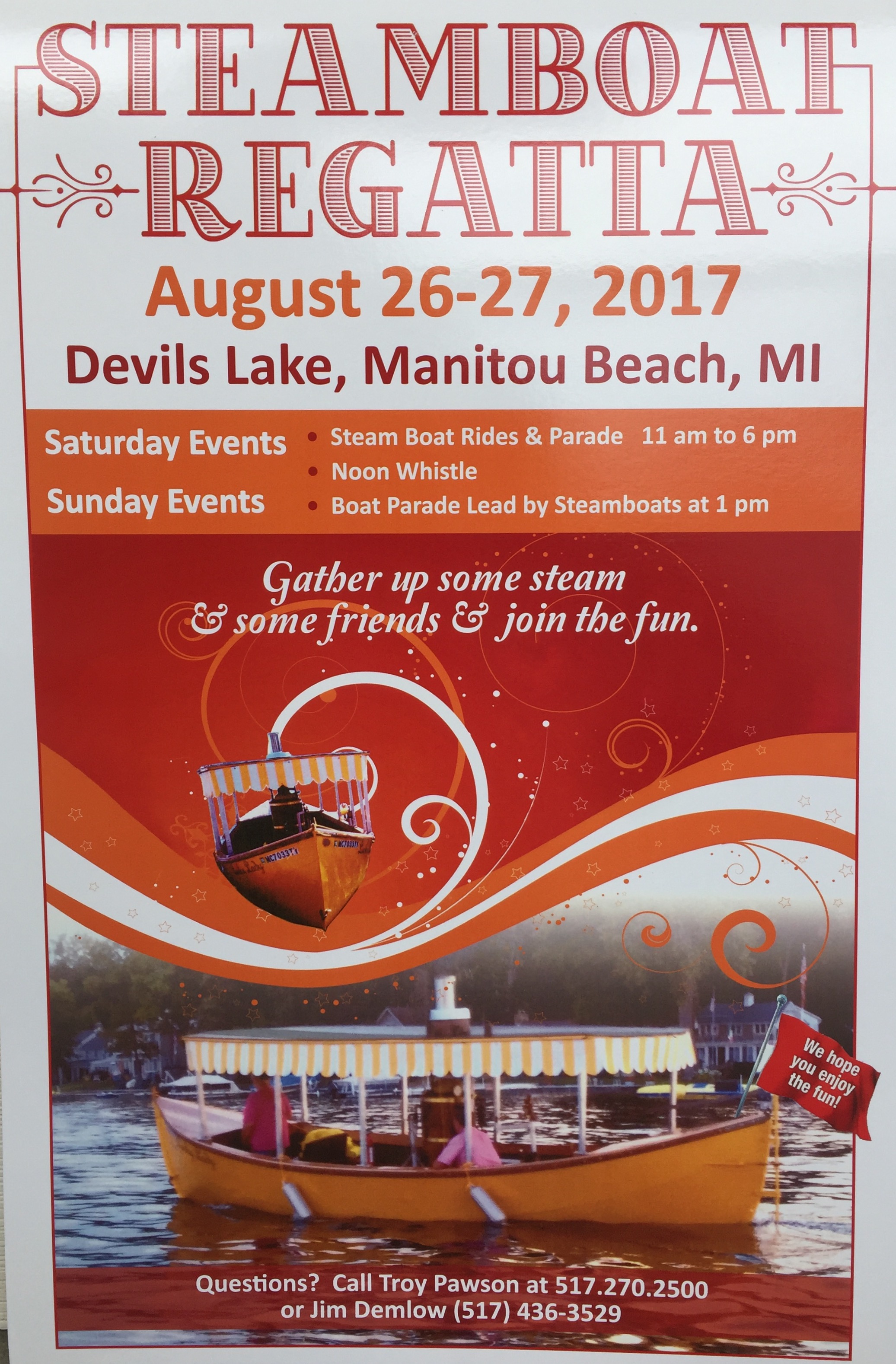 Steamboat Regatta 2017 - August 26-27